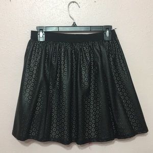 Black and pink skirt